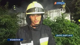 Поліцейські врятували чоловіка з палаючого будинку