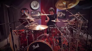 RAY LUZIER - "H@Rd3r" by KoRn - Studio drum cam series at Lose Yer Ear Studio.