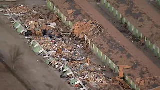 DRONE VIDEO | Tornadoes in Oklahoma destroy homes, injure at least a dozen people in Norman