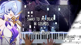 【崩壞：星穹鐵道／Honkai Star Rail】Sway to My Beat in Cosmos piano cover/知更鳥-在銀河中孤獨搖擺 鋼琴演奏 內附樂譜連結
