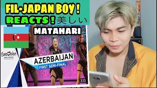 FIL-JAPAN REACTS ! Efendi - Mata Hari - LIVE - Azerbaijan 🇦🇿 - First Semi-Final - Eurovision 2021