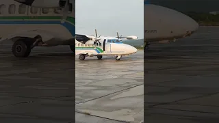 Руление самолёта L-410 Николаевск-на-Амуре