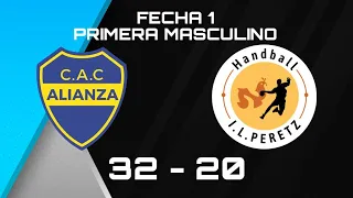 [FECHA 1] ALIANZA (32) vs I.L PERETZ B (20) - Torneo Apertura - Primera Masculino