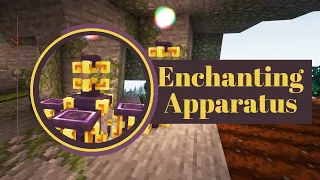 How to use an Enchanting Apperatus 1.19.2