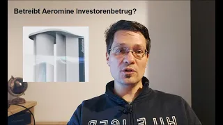 Aeromine - Betrug an den Investoren mit falschen Tatsachen?