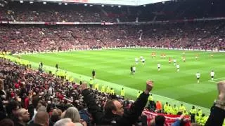 Liverpool fans sing 'we're gonna win the league' at Old Trafford