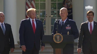 President Trump Participates in the Establishment of the U.S. Space Command