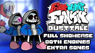 FNF: DUSTTALE REMASTERED --- FULL MOD SHOWCASE (PACIFIST AND GENOCIDE ROUTE + 2 EXTRA SONGS) BOTPLAY