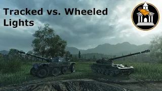 World of Tanks Modern Armor: Tracked vs Wheeled Lights