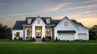 Video Tour: Akron, OH Charleston III Traditional Farmhouse (Shown with Opt. Features) | Custom Home