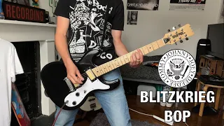 Ramones - Blitzkrieg Bop (Live at Rainbow Theatre) Guitar Cover (HQ)
