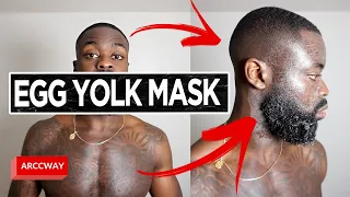 DIY Egg YOLK Face Scrub MASK for Blackhead, Anti-Aging, Acne, Wrinkles (CLEAR SKIN) - Mens Natural