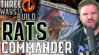 Three Ways to Build RATS In Commander | EDH Three Ways [Commander Strategy for Every Player]