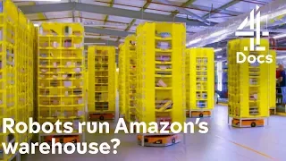 Amazon Warehouse is Run by Robots?