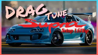 SUPRA MKIV 1995 1,611HP [4K] (DRAG TUNE)#forzahorizon5 #supra #drag