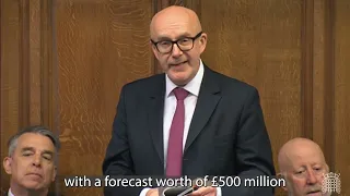 Matt Western questions Lord Houchen £500 million gift to his mates