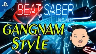 [Beat Saber]  Psy- Gangnam Style(강남 스타일) Expert ver. Full Combo!!