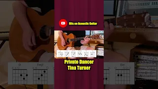 Private Dancer - Acoustic Guitar Cover - Tina Turner