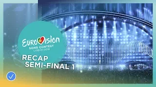 OFFICIAL RECAP: The first Semi-Final of the 2018 Eurovision Song Contest