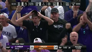 JP Pegues UNBELIEVABLE Game Winner | Furman vs Virginia NCAA Tournament Full Ending 03-16-23