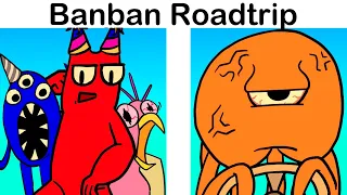 FNF: Road Trip of Banban in Garten of Banban 3 (Friday Night Funkin' Mod Showcase)