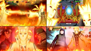 All Kurama Chakra Team Ultimate Jutsu Showcase | Solo AM Gameplay | NxB Ninja Voltage