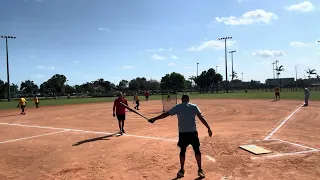 Pompano Beach Senior Softball (Y2 S1)(gm 3 final)(#4 Bro @ #3 Mark)