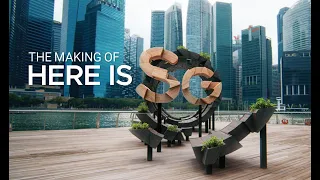 Here is SG. Discover the story behind Singapore's newest sculpture.