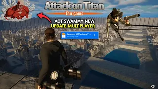 Attack On Titan Swammy Fangame New Update | Aot Fanmade Game Swammy | Aot Fangame Swammy Update