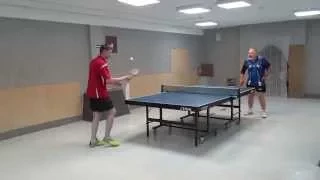 table tennis Academtour 347. Федоров - Троценко вне конкурса.