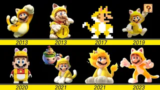 Evolution of Cat mario in game and LEGO, Super Mario Bros Movie (2013 ~2023)