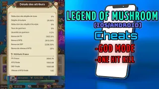 Legend Of Mushroom [IOS/Android] Cheats - One Hit Kill, God Mode #legendofmushroom #ioscheats