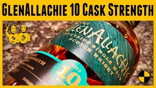 The GlenAllachie 10 Year Cask Strength Speyside Single Malt Scotch Whisky Batch 01