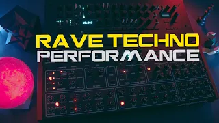 Korg Minilogue Xd & Sequential Prophet Rev 2 - Rave Techno Performance