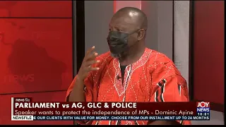 Parliament vs police: Don't overstretch the meaning of proceedings of parliament - Dr. Dominic Ayine