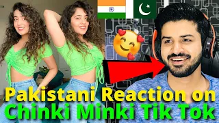 Pakistani React on Chinki Minki Latest TIKTOK VIDEOS | SURABHI SAMRIDDHI | Reaction Vlogger
