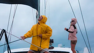 Dodging STORMS with Greta Thunberg // 60 knot winds & 7m waves on the Horizon!! Ep.2