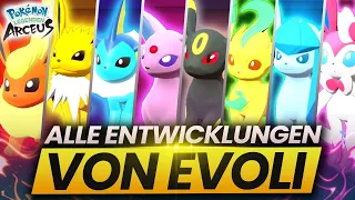 So bekommt ihr ALLE EVOLI-ENTWICKLUNGEN zu Beginn des Spiels! - Pokemon Legenden Arceus