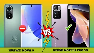 Huawei Nova 9 vs Xiaomi Redmi Note 11 pro 5G mana nih yang lebih ok #huaweinova9 #redminote11pro