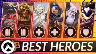 3 EASIEST HEROES for EVERY ROLE - Best Picks to RANK UP in Season 3 - Overwatch 2 Meta Guide