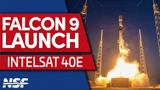 SpaceX Falcon 9 Launches Intelsat 40e with NASA's TEMPO