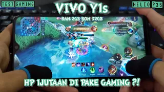 VIVO Y1S TEST GAME MOBILE LEGENDS - RAM 2GB HELIO P35 HP 1JUTAAN