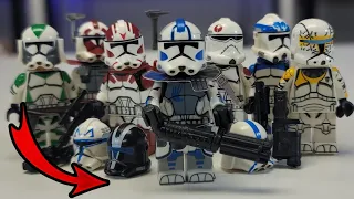 INSANE LEGO Star Wars Clone Army Customs UNBOXING! (MYSTERY Clone Trooper Surprise Bag!)