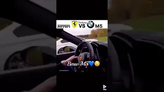 Bmw M5 vs ferari