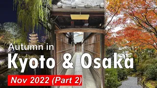 Autumn in Kyoto & Osaka | Japan Travel