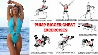 pump bigger chest excercises to workout | gym body building