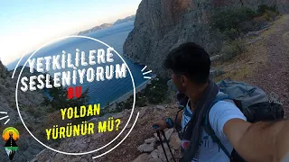 YOL NE HALE GELMİŞ /FARALYA'DAN KABAK KOYUNA SAHİLDEN GİDİLİR Mİ? YETKİLİLERE SESLENİYORUM/