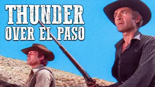 Thunder Over El Paso | Spaghetti Western | Full Cowboy Movie | English