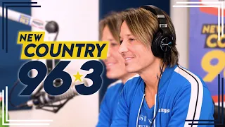 Keith Urban Joins New Country 96.3 Live in Studio | Keith Urban | New Country 96.3