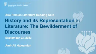 History and its Representation in Literature: The Bewilderment of Discourses